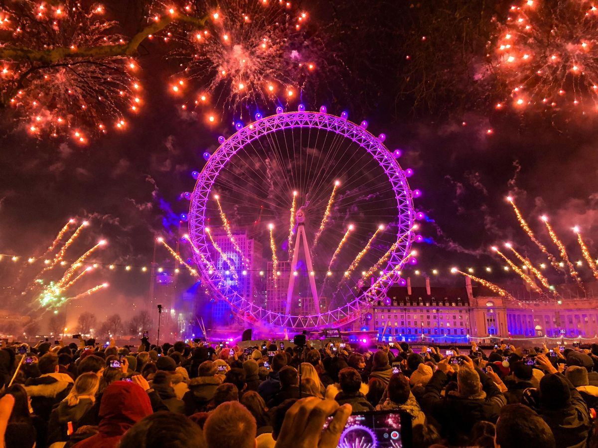 Silvesterfeuerwerk 2026 in London